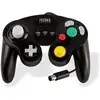 Image de Trade Invaders Manette noire Wii/GC avec turbo et mouvement lent (Wii), Manette, Noir