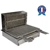 Image de Barbecue Encastrable Inox Charbon de Bois Plancha Tonio