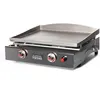 Image de Plancha Gaz tout Inox LAGOA 2 Feux Plancha Tonio
