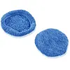 Image de Pack de 12 nettoyants pour laveur de Vitres Eziclean Hobot Tampon en microfibre Bleu
