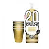 Image de 20 gobelets or 50cl usa authentiques - original cup gg53
