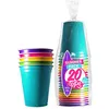 Image de 20 gobelets usa réutilisable 53cl multicolore - original cup gsu53