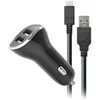 Image de Steelplay Chargeur de voiture Nintendo Switch X2 ports USB, Adaptateur pour véhicule, Argent, Noir