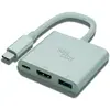 Image de Steelplay Mini interrupteur de quai supplémentaire (HDMI, USB 3.0, 5.20 cm), Adaptateur données + vidéo, Blanc