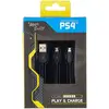Image de Steelplay Câble de recharge (PS4), Manette : accessoires, Noir