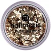 Image de Grandes paillettes dorées visage, corps et ongles - Nailmatic