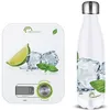 Image de Coffret Balance 5kg/1gr Kinetic Citron + Bouteille 05l