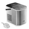 Image de Machine à glaçons électrique portable 12 kg/24h   9 glaçons en 6 à 13 min   Réservoir 1,3 L   2 tailles de glaçons