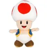 Image de Peluche Toga Nintendo Together+ Super Mario Toad 20 cm Rouge