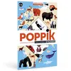 Image de Jeu créatif Poppik Poster Stickers Animaux du monde