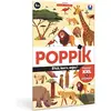 Image de Poppik, Autocollants, Stickers Poster éducatif Savane (43 Autocollants)