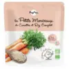 Image de Popote Les Petits Morceaux Carottes et Riz Complet des 8/10 Mois Bio 190 g