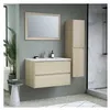 Image de Ensemble TIMBER, set de salle de bain 80, vanity+vasque+miroir & colonne