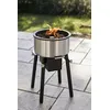 Image de Plancha Barbecue Brasero nomade Qaïto Camping à granulés en bois ou Pellets