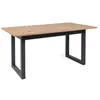Image de Table a manger extensible sans tiroir 10 personnes rectangulaire en MDF 90 x 90 x 75 cm