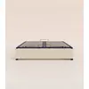 Image de Sommier coffre 180x200 cm Plus - Beige - Acier recyclé et lattes en bois - Grand volume de rangement - Ouverture facile - Fait en France - Tediber