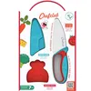 Image de Couteau du chef Bleu et rouge Chefclub