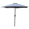 Image de Parasol gris rond 2,5 x 2,5 m COME CONCEPT USINE