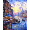 Image de Peinture par numéro Figured'Art Le grand canal de Venise 40x50 cm