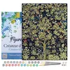 Image de Peinture par Numéro Figured'Art avec Cadre - Arbre de Vie - Kit de Loisir Créatif DIY Numéro d'Art Complet - 40x50cm toile tendue sur châssis