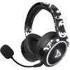 Image de Steelplay Impulse - Casque Gaming - PC/Switch/Mobile (Bluetooth) et Filaire PS4/PS5/Xbox One & Series (Jack 3.5mm) - Micro détachable, Batterie 28h, Léger, Confortable, Commandes intégrées, Camo