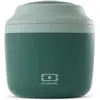 Image de Monbento Element Lunch Thermoskanne, Grün Zweifarbig, Lunch box, Multicolore, Vert