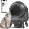 Image de Litière autonettoyante connectée - maison de toilette pour chat eziclean® CATBOT K6i