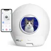 Image de Litière autonettoyante connectée - maison de toilette pour chat eziclean® CATBOT K10i
