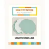 Image de Patron Lingettes Coquillage lavables (tissus inclus) - Mon petit Patron - Model FR 36-48