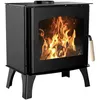 Image de Poêle à Bois Dita 11,8 kW Bûche 52 cm Sannover