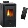 Image de Poêle à granulés air Anita 9,4 kW Noir Sannover