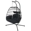 Image de Fauteuil suspendu 2 places noir FARO CONCEPT USINE