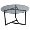 Image de Table basse plateau en verre trempé MIA CONCEPT USINE