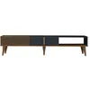 Image de Meuble TV design bois et anthracite 180 cm NOLA CONCEPT USINE