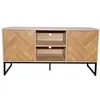 Image de Buffet 2 portes et 2 niches CHEVRON CONCEPT USINE