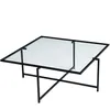Image de Table basse design noire en verre LIMP CONCEPT USINE