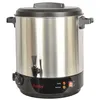 Image de Stérilisateur de bocaux électrique cuve inox avec robinet et minuteur 31l 2100w Robby steri pro inox xl