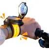 Image de Superbikero Bracelets De Cyclisme Avec Rétroviseur Et Clignotant Duo One Size