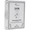 Image de LHBEAUTY Savon Exfoliant au Lait de Chèvre Bio et Noyaux d'Abricots 100 g