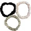 Image de Trio de chouchous noir, sand et blush Tiny - ChillSilk
