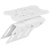 Image de Kit Visserie pour fixation sur Full Force Kit Oplite Simracing et flightsim holder Blanc