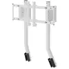 Image de Oplite Monitor Stand GTR S8 E-SPORT (Single Monitor) white retail, Meuble gaming : accessoires, Blanc