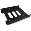 Image de Adaptateur HEDEN pour 1 disque dur SSD/HDD 2.5 en baie 3.5 + câble SATA 70cm + câble alimentation sata