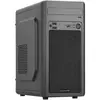 Image de MaxInPower BLACK AERO - Tour - micro ATX 480 Watt - USB/Audio
