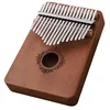 Image de Pouce Piano,Kalimba 17 touches En Acajou Bois Massif