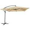 Image de Parasol déporté MOLOKAI carré 2,7x2,7m beige