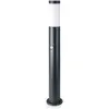 Image de V-TAC, Éclairage d'extérieur, Borne d'éclairage extérieur VT-838, IP44 acier inoxydable 80 cm, gris, capteur PIR (E27, IP44)