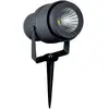 Image de V-TAC, Éclairage d'extérieur, VT857G Lampe LED 12W pour piquets de jardin Corps gris 3000K (875 lm, IP65)