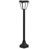 Image de V-TAC Lampadaire dextérieur solaire avec détecteur de mouvements VT-984 2894 LED 2.00 W blanc chaud, blanc froid noir (mat)