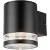 Image de V-TAC, Éclairage d'extérieur, VT-1139 23012 Applique murale solaire 0.55 W blanc chaud noir (70 lm, IP54)